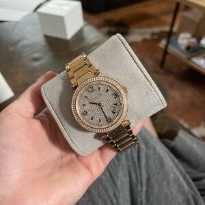 Basically brand new rose gold Micheal Kors Watch